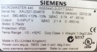 Siemens Micromaster 440 frequency inverter 6SE6440-2UD17-5AA1