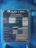 Alfa Laval spiral heat exchanger 9,08 m² 301.13