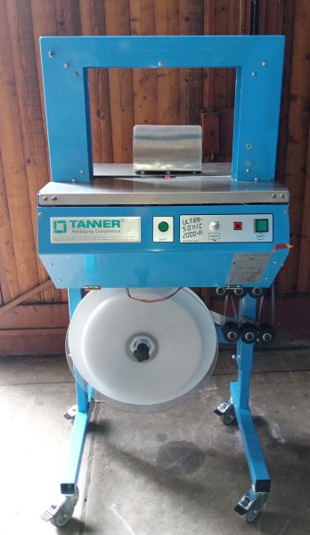 Tanner Lagen-Banderoliermaschine Ultra Sonic 2000A US2000AB