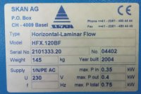 Skan Workstation Laminarflow-Anlage HFX180BF