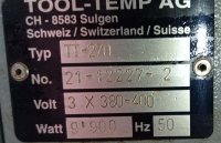 Tool Temp Temperiergerät  TT-270  (mit Oelkreislauf bis max. 250 °C)