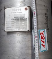 Kühni heat exchanger stainless steel 133/196 ltr.