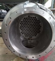 Kühni heat exchanger stainless steel 113/270 ltr.