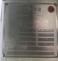 Kühni heat exchanger stainless steel 113/270 ltr.
