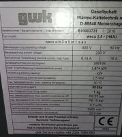 GWK Weco 2,5 R Temperiergerät