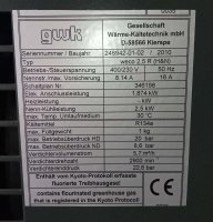 GWK Weco 2,5 R temperature control unit