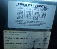 VideoJet Excel Serie 2000 Tinten-Jet-Coder-Drucker