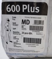 Tyvek® 600 Plus disposable coverall, model CHA5 Size MD