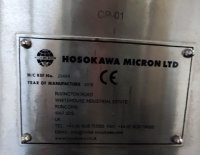 Hosokawa Mikron Stott-High Containment Isolator CP-01