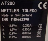 Mettler Toledo Laborwaage AT200 bis Max 205 gr.