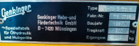 Genkinger Fassheber bis 300 Kg F-TG3/20 S