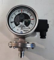 Wika PGS43.100...LM-F50 pressure gauge with integrated contact device NEW