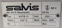 Salvis laboratory oven KVTS11 up to 150°