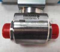 Dickers high-pressure valve S830.426 with MAX Process actuator GTKB.9/2S0.00